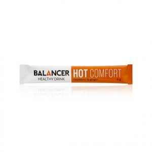 Горячий напиток для иммунитета BALANCER HOT COMFORT со вкусом «Малина-имбирь», 10 стиков 4